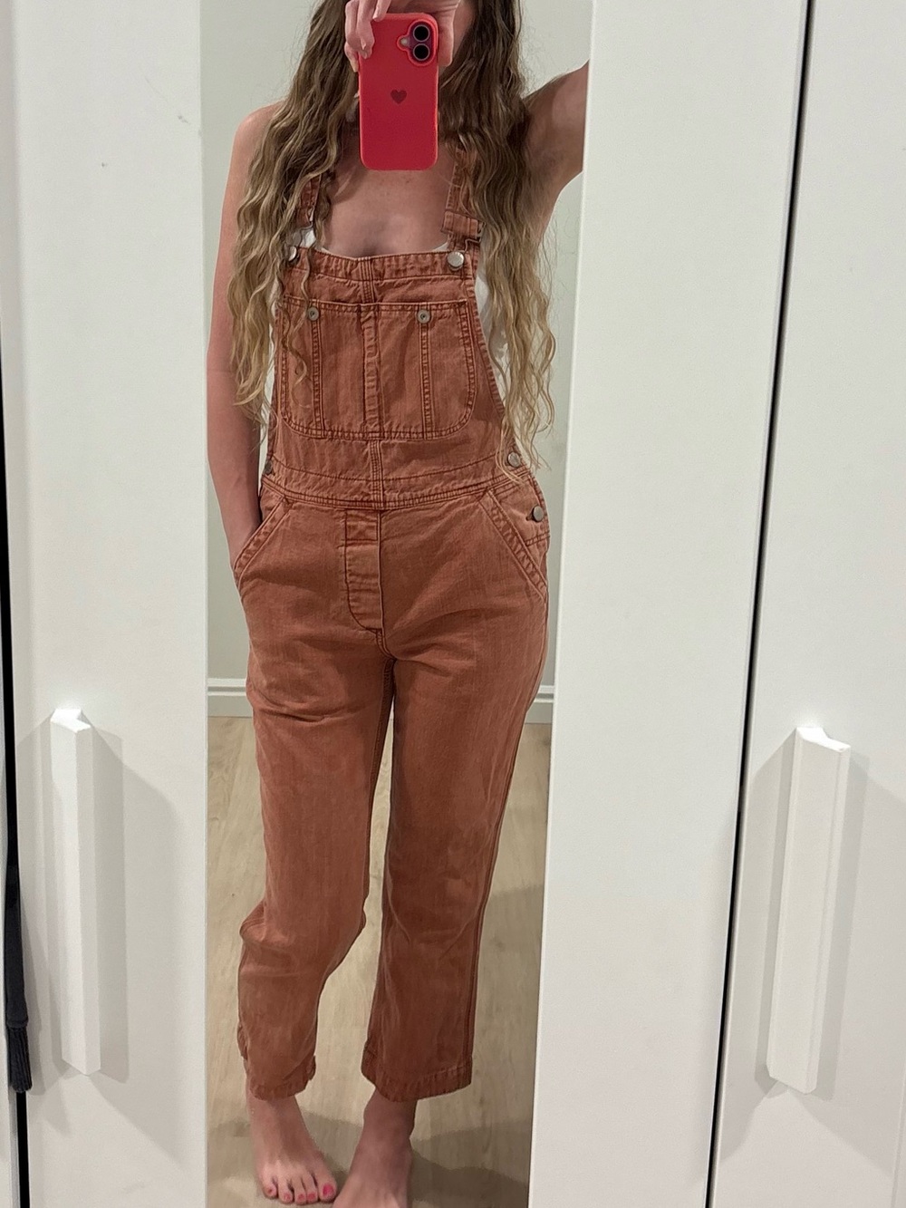 We The Free Women's Rust Overalls